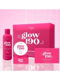 Transformed Skin HonestGlow Glow 190 Complete Skincare Set | Alpha Arbutin + Niacinamide | Rejuvenating Soap, Day Cream with SPF, Night Cream with Aloe Vera & Vitamin E, and Toner | Hydrates, Protects & Repairs Skin