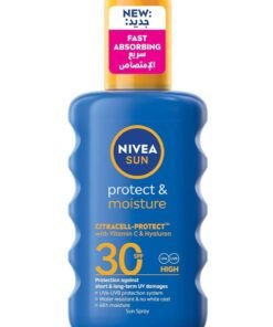 NIVEA SUN Spray, UVA & UVB Protection, Protect & Moisture, SPF 30, 200ml