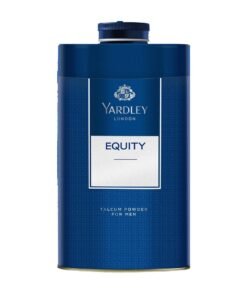 Yardley London Equity Deodorizing Talc For Men, Talcum Body Powder Fresh, Scented All-Day For Long-lasting Fragrance And Glowing Skin 150grams