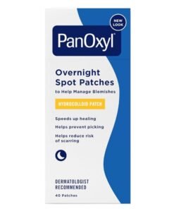 PanOxyl Overnight Spot Patches, Hydrocolloid Patch 40 Counts Packaging May Vary