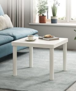 keke Minimalist Square Coffee Table for Bedroom and Living Room 60x60 cm