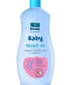 Parachute Advansed 400ml Baby Massage Oil for New Born - 100% Coconut Oil - for Better Growth -enriched with vitamin EF