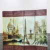 keke 4-Panel Room Divider Screen for Privacy Partition