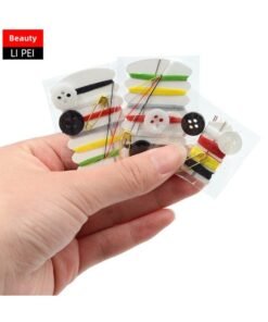 Hotel Disposable Sewing Kit Portable Mini Sewing Kit 6 Color Wire Board 4 Color Wire Board-Color:Customized