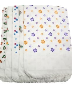 DIVYAM - JOY OF COMFORT DIVYAM Travel Towel – 270 GSM 100% Cotton, Lightweight, Quick-Dry & Absorbent | 30x60” Floral Print Bath Towel for Beach, Gym, Yoga, Camping & Travel