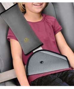 SYOSI Seat Belt Adjuster and Neck Support Pillow for Comfortable Travel, Car Strap Cushion Pads for Kids and Adults