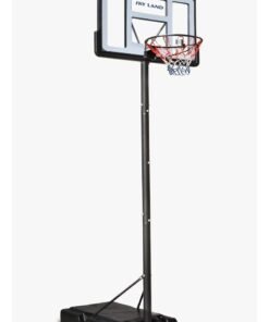 Sky Land Portable Basketball Hoop & Stand Set With Wheels | Pro Court Height Adjustable 8-10 ft, 44" Backboard For Adults & Kids, Outdoor/Indoor Basketball Stand