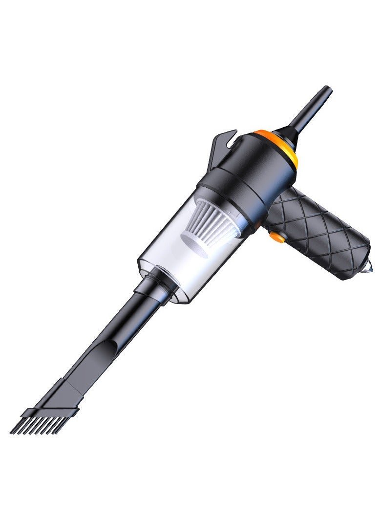 Healife Car vacuum cleaner, 6-in-1 cordless vacuum cleaner and air dust collector, suitable for cars, homes, offices, pets household and electronic device dust collector, keyboard cleaning vacuum cleaner.