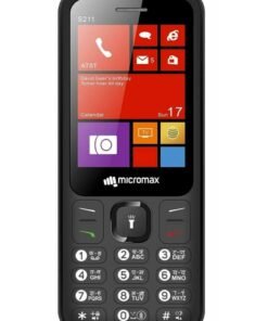 Micromax S211 Keypad Mobile Phone, Black