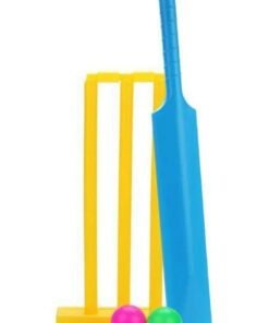 Plynox Kids Cricket Set, Cricket Kit with Cricket Bat, Cricket Stumps,2 Ball Parent Child Interaction Game for Garden Beach Home Cricket Equipment for Children Ages 3+
