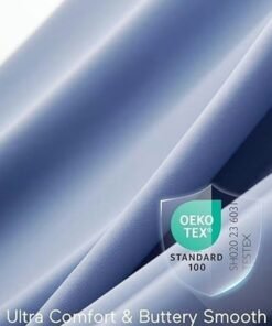 Lupantte Ultra Comfort Breastfeeding Seamless Maternity Nursing Bra, Blue - Image 2