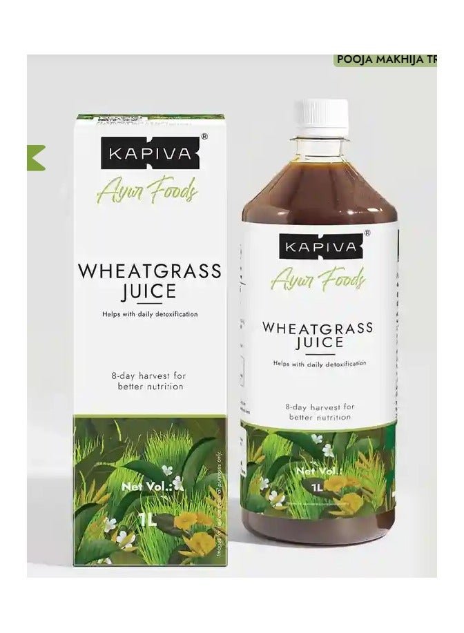Kapiva Wheat Grass Juice 1Ltr
