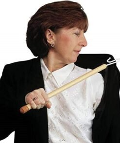 Homecraft Dressing Stick Coated Hook to Pull on or Push off Clothes Independently Remove Socks Daily Living Aid Difficulty Bending or Limited Reach 52 cm Long Eligible for VAT relief in the UK