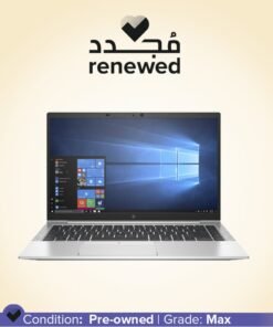 HP Renewed - Elitebook 840 G7 Laptop With 14-Inch Display,Intel Core i5 Processor/10th Gen/Quad Core/16GB RAM/512GB SSD/Intel UHD Graphics/Windows 10 Pro English Silver