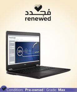 DELL Renewed - Latitude E7480 Laptop With 14.1-Inch Display,IntelCore i7 Processor/7th Gen/8GB RAM/256GB SSD/520MB Intel UHD Graphics/Windows 10 Pro Black