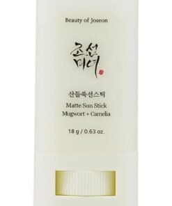 Beauty of Joseon Matte Sun Stick : Mugwort+Camelia for face Sunscreen moisturizing with SPF 50 PA++++ Korean sunscreen skincare 18g 18grams