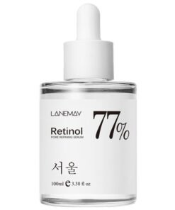 LANEMAY Korean Skin Care - Retinol  Pore Refining Serum, 77% Retinol Serum Refining Skin, Moisturizing Skin Lotion,Calming Skin, Refreshing, Purifying, 100ml