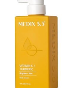 Medix 5.5 Vitamin C Cream Face Lotion & Body Lotion Moisturizer | Anti Aging Skin Care Firming & Brightening Cream Diminishes The Look Of Uneven Skin Tone, Age Spots, & Sun Damaged Dry Skin, 15 Fl Oz