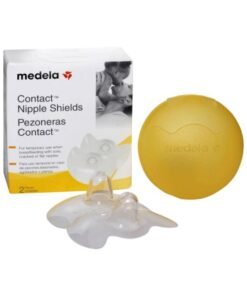 Medela 2 Pieces Contact Nipple Shields Small - Assist With Latching, Protective Barrier Made From Soft Silicone - Packaging May Vary