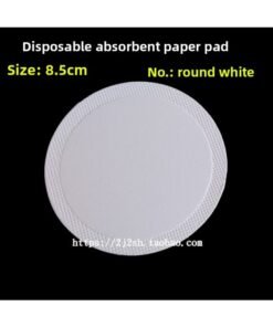 Paper Pad 7 Embossed Cm Ashtray 10 Absorbent Paper Round Spot Pure White Hotel Supplies Disposable Coaster