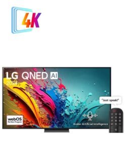 LG 75 inch 4K Smart TV QNED 120Hz 75QNED86T6A Black