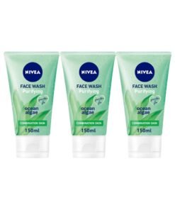 Nivea Face Wash Cleanser Purifying Cleansing Combination Skin Pack of 3