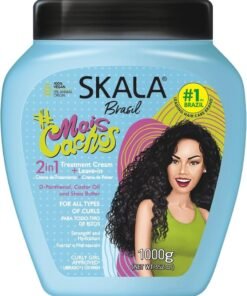 SKALA Expert Mais Cachos 2-in-1 Hair Cream And Conditioner I Strengthens And Moisturizes All Types of Curly Hair I 1000 grams