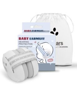 NNEWVANTE Baby Ear Protection, Noise Cancelling Headphones for Babies, Noise Reduction Earmuffs for Infant and Toddlers up to 36 Months-Gray