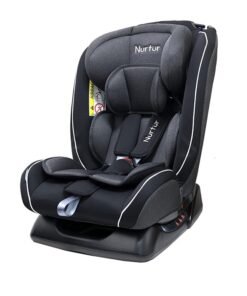 Nurtur Otto Baby/Kids 4-in-1 Car Seat - 4 Position Recline 5-Point Safety Harness – 10 Level Adjustable Headrest, 0 months to 12 years (Group 0+/1/2/3), Upto 36kg - Black Multi