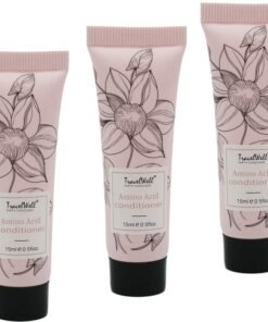 Travelwell Conditioner Flower Series Hotel Travel Size Guest 05 Fl Oz15ml 200 Tubes per Box  Travel Size Toiletries  CrueltyFree Bulk Set