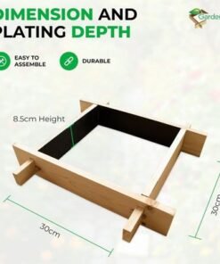 Puppy 1 x 1 foot gardenbed - Image 3