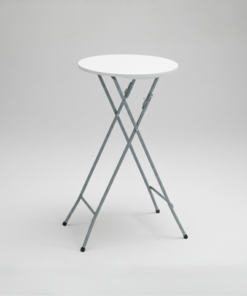 Alternative view of 60CM Round Cocktail Table (White) – Ø60×110 cm
