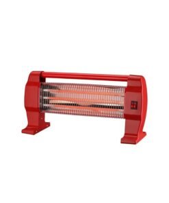 Luxgen 1200W Quartz Heater for Indoor Use, High Efficiency Heating Tubes, Adjustable Power Settings, Safety Tip-Over Switch, Comfortable and Consistent Room Warmth