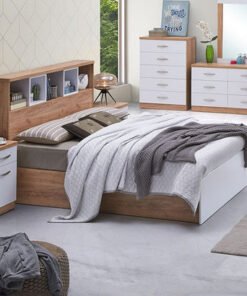 Juno 5-Piece King Bedroom Set with Headboard Stora...