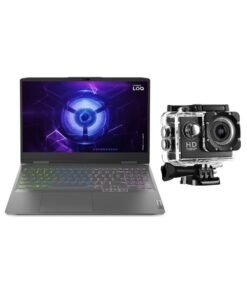 Lenovo (Upgraded Version) LOQ Gaming Laptop With 15.6-Inch FHD Display, Core i7-13620H Processor/32GB RAM/1TB SSD/8GB NVIDIA Geforce RTX 4060 Graphics Card/Windows 11 With FREE Sports Action Camera English Storm Grey