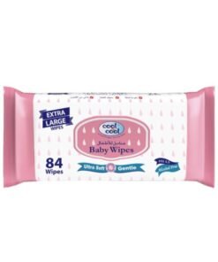 Cool & Cool Baby Wipes 84 Sheets Extra Large