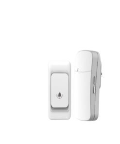 Lezonic Doorbell Wireless Without Battery Waterproof Self-Powered UK Plug