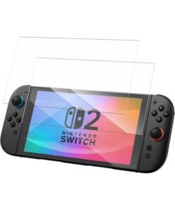 SJet 2 Pack Screen Protector for Nintendo Switch 2, Tempered Glass Compatible with Nintendo Switch 2 7.9-inch