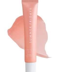 SUMMER FRIDAYS Tinted Lip Butter Balm - Conditioning Vegan Lip Balm for Instant Moisture, Shine & Hydration - Softening & Soothing Skincare - Birthday Cake (.5 Oz)