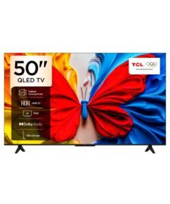 TCL 50 Inch Smart TV QLED HDR 10 Google TV, 60Hz, Dolby Audio, Game Mode, Multiple Eye Care with Slim Design, (2025 Model) - 50S5K Black