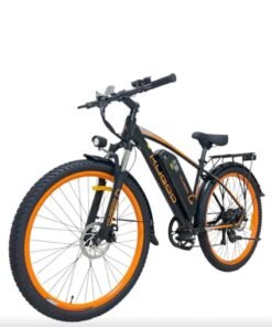 KUGOO V3 City Electric Bike – 350W High-Speed Rear Hub Motor, 48V 13Ah Removable Battery, Up to 45 km/h Top Speed, ~45 km Range, Dual Disc Brakes, Front Suspension Fork, Aluminum Alloy Frame, 27.5-Inch All-Terrain Tires, LED Display & Headlight, IP54 Water-Resistant Electric Bike