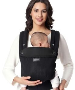 Momcozy Ergonomic Lightweight Breathable Mesh Baby Carrier With Enhanced Lumbar Support, 7 - 44 Lbs