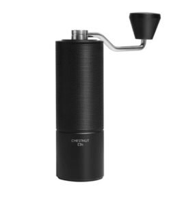 TIMEMORE Chestnut C3S, Manual Coffee Grinder, S2C 660 Burrs, Aluminum Alloy & Stainless Steel, 20g - Black