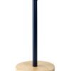 Cuisine Art DIVA Navy Blue Paper Towel Holder Bamboo Thicken Base Paper Towel Dispenser Kitchen Steady Bathroom Towel Roll Stand Organizer Wooden Paper Roll Holder for Countertop Table Cabinet D16cm x H33cm
