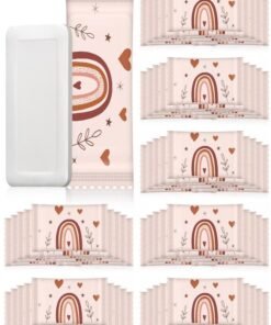 Kacctyen 200 Pcs 0.35 oz Mini Hotel Soap Bars Bulk Individually Wrapped Rainbow Hand Soap Bars Travel Size Toiletries for Hospitality Guest Holiday Rentals
