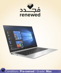 HP Renewed - Elitebook X360 1030 G7 Laptop With 13.3-Inch Display,Intel Core i5 Processor/10th Gen/8GB RAM/256GB SSD/Windows 10 Pro English Silver