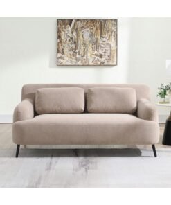 Home Box Carmel 2-Seater Fabric Sofa With 2 Cushions 77 X 169 X 94 Cm