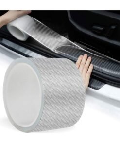 Sylqvxh Universal Car Door Edge Guard Door Sill Protector, Bumper protector, Automotive Anti-Collision Strip for Car Door Edge/Front and Rear Bumper/Door Sill Protector, Transparent 5CM X 10M(2In x 33Ft)