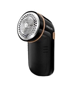 Philips 220-240V AA Battery Powered Fabric Shaver with Height Adjustment Cap Black and Brown GC026/80 Black and Brown