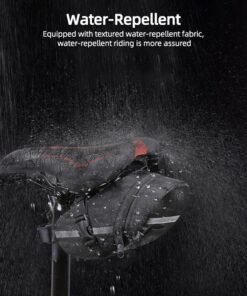 Motim Bike Bag Bicycle Bag, Waterproof Bike Pouch Saddle Hanging Bag Bicycle Storage Bag for MTB Road Cycling Accessories - Image 3